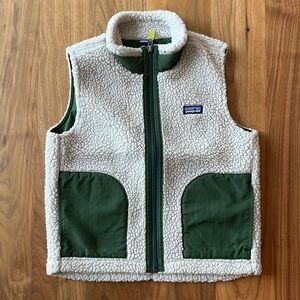 Boys Patagonia Sherpa vest
